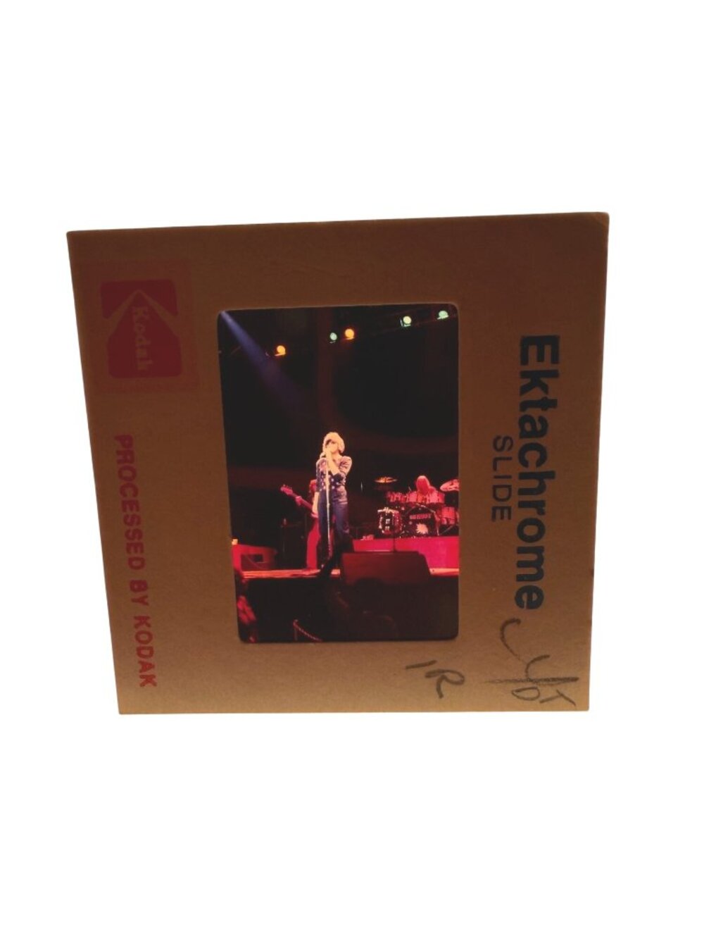 1980 Linda Ronstadt Concert Photo Slide Mad Love Tour Original Ektachrome - Picture 2 of 4